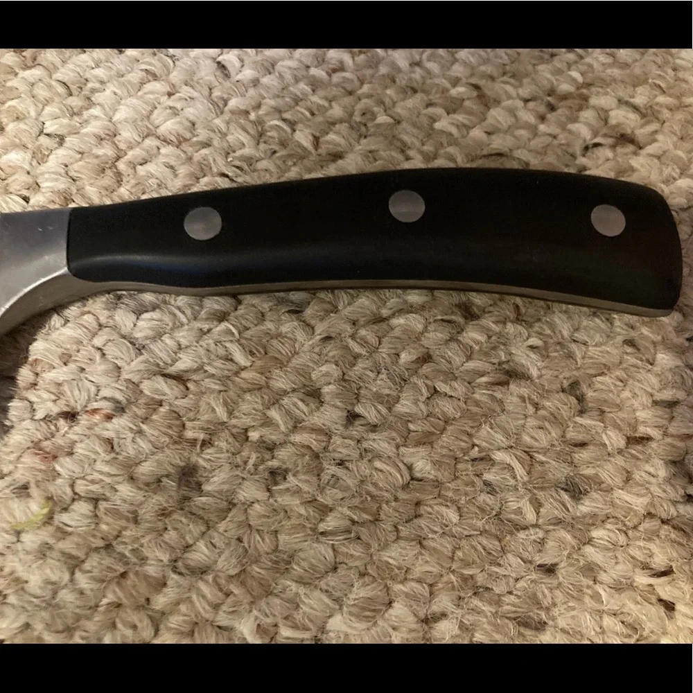 Bon Appetit 3-pc German Steel Cutlery Knives in Black Bamboo Case